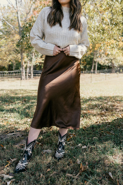 Fall Silk Skirts