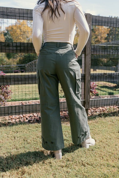 Structured Cargo Pant